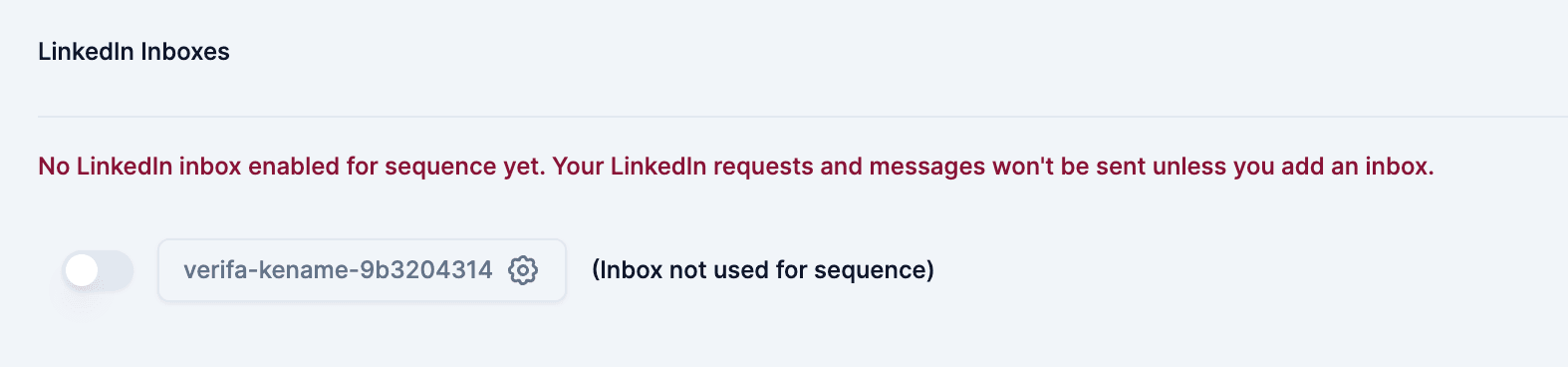 LinkedIn Inboxes